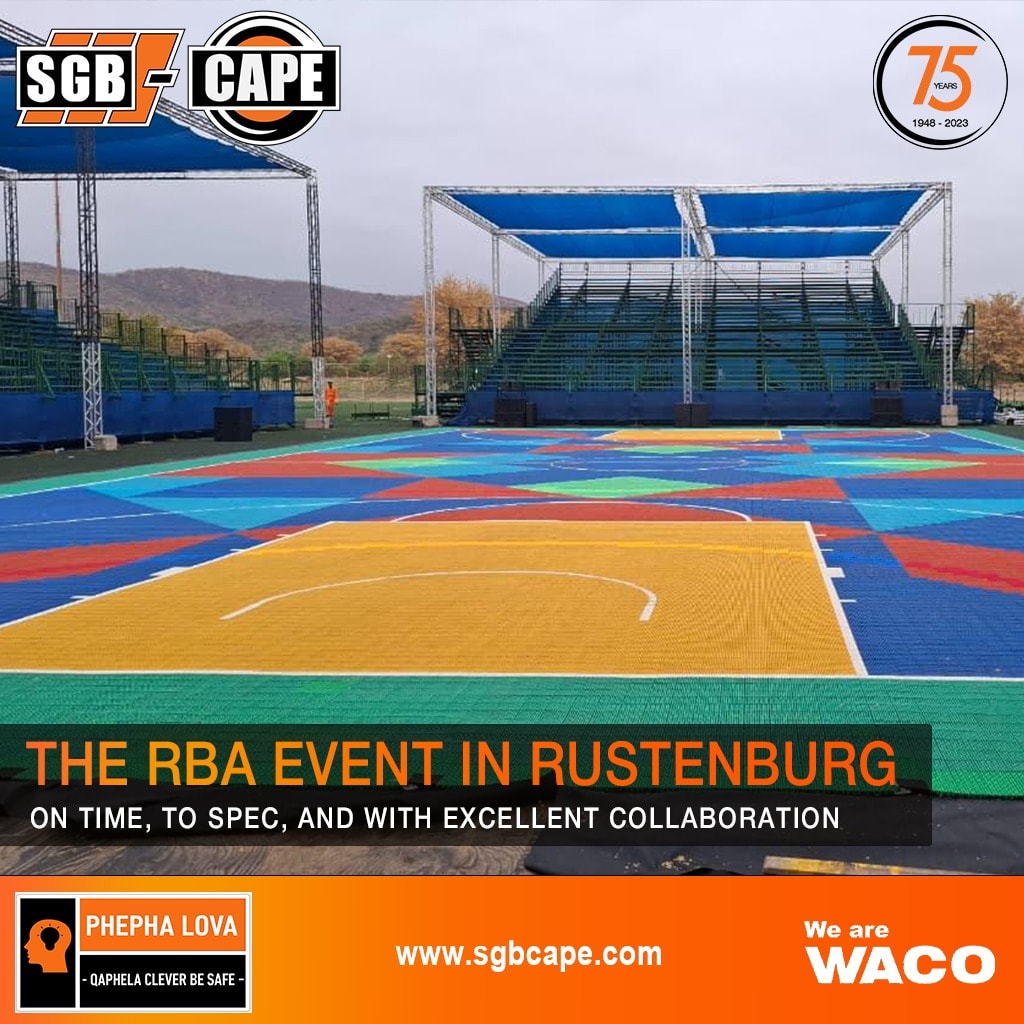 The RBA Event in Rustenburg â€“ Completed On Time & To Spec!