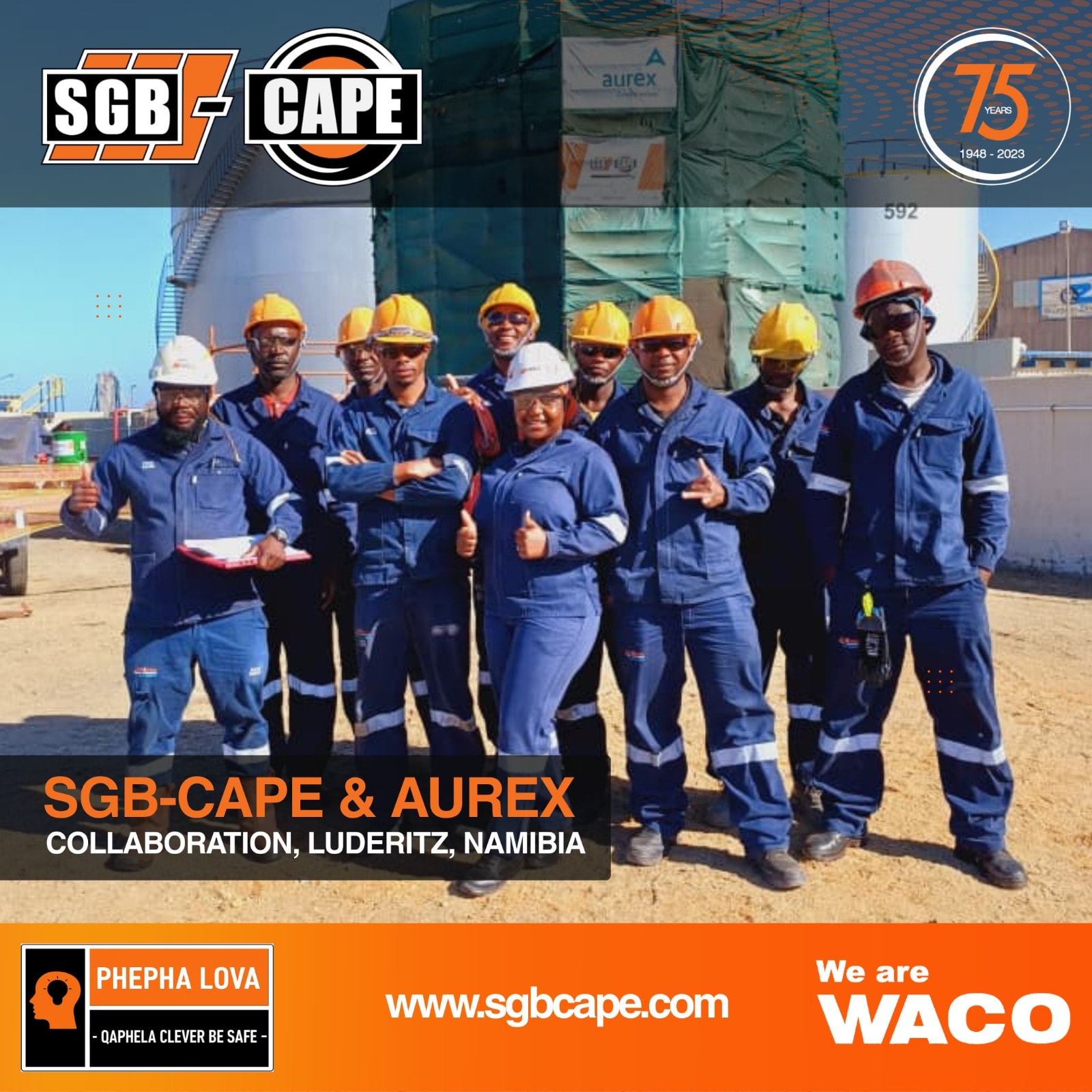 SGB-Cape & Aurex Collaboration â€” LÃ¼deritz, Namibia